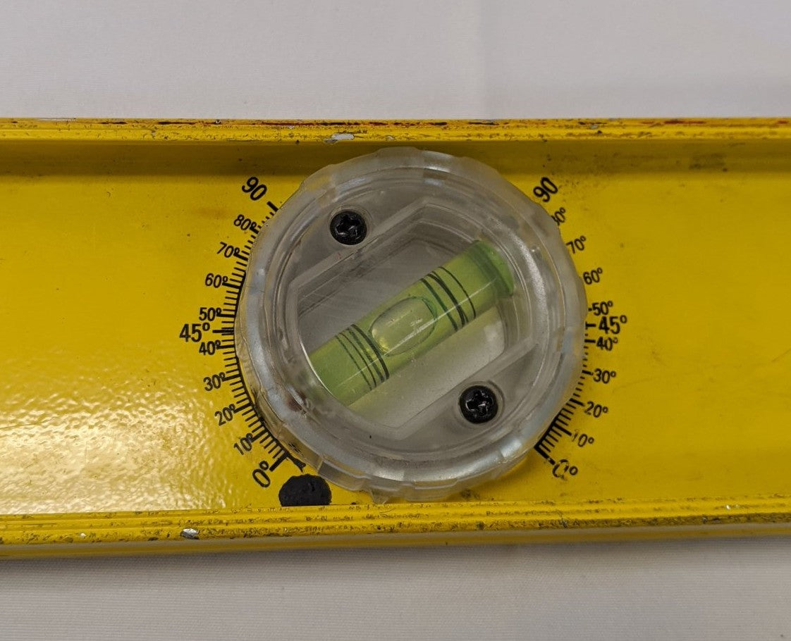 Stanley I-Beam Level 24" 180° Lot of 2 - Aluminum 3 Vials 42-324