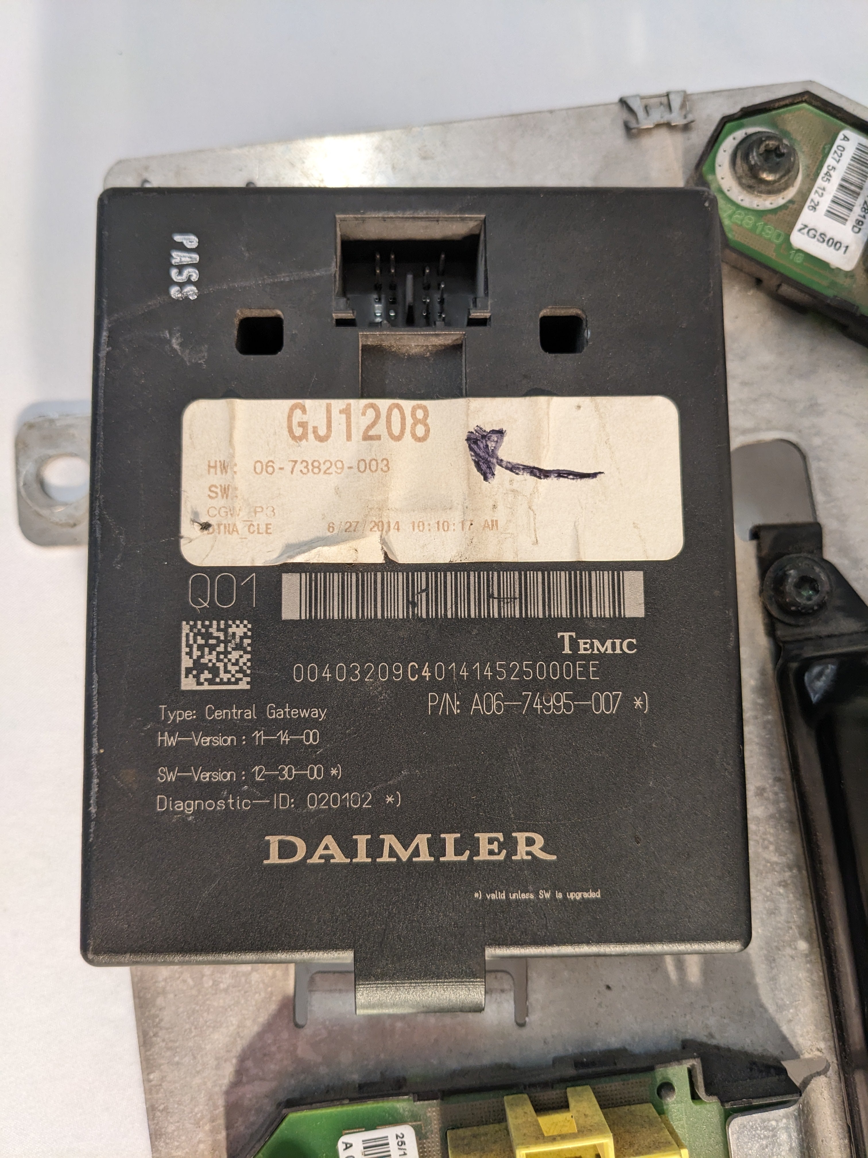 Used Freightliner Cascadia ABS ECU & Multiplex Module | 4008651620