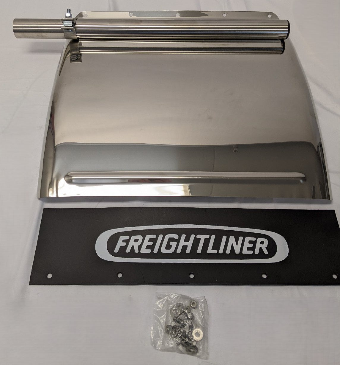 BettsHD Freightliner LH Low Mount Stainless Quarter Fender SP221FL6
