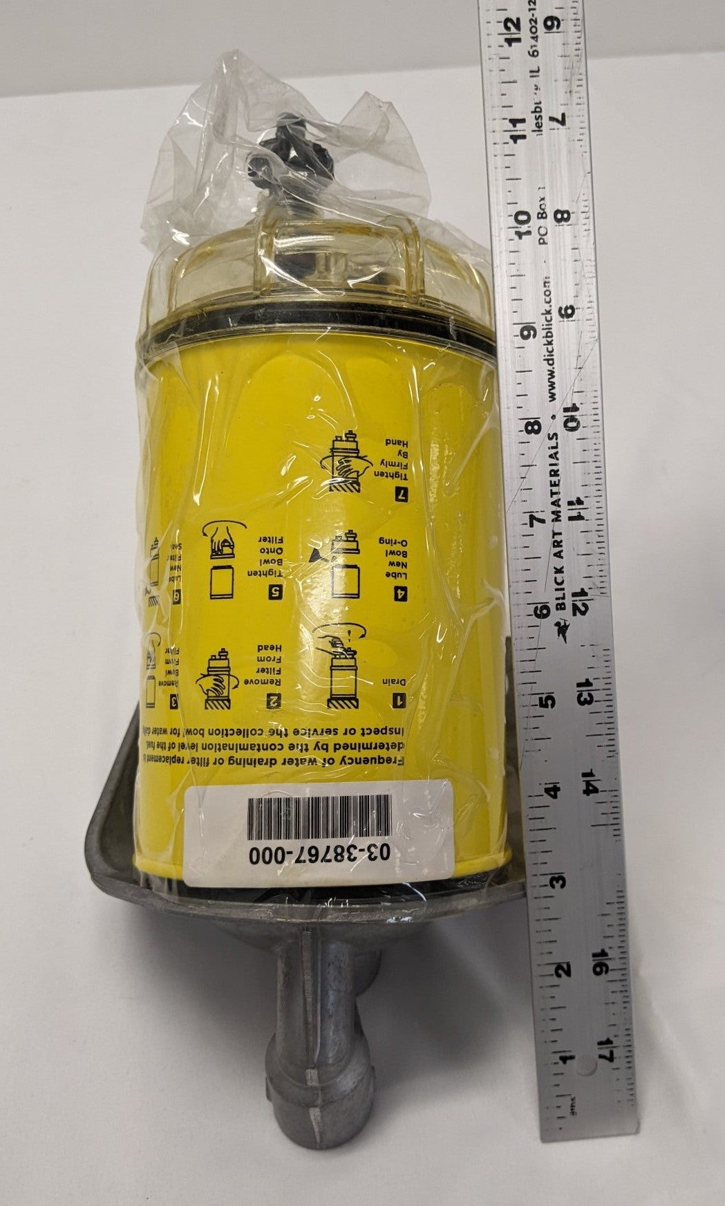 New Alliance Fuel Water Separator Filter Assembly - P/N 03-38767-000