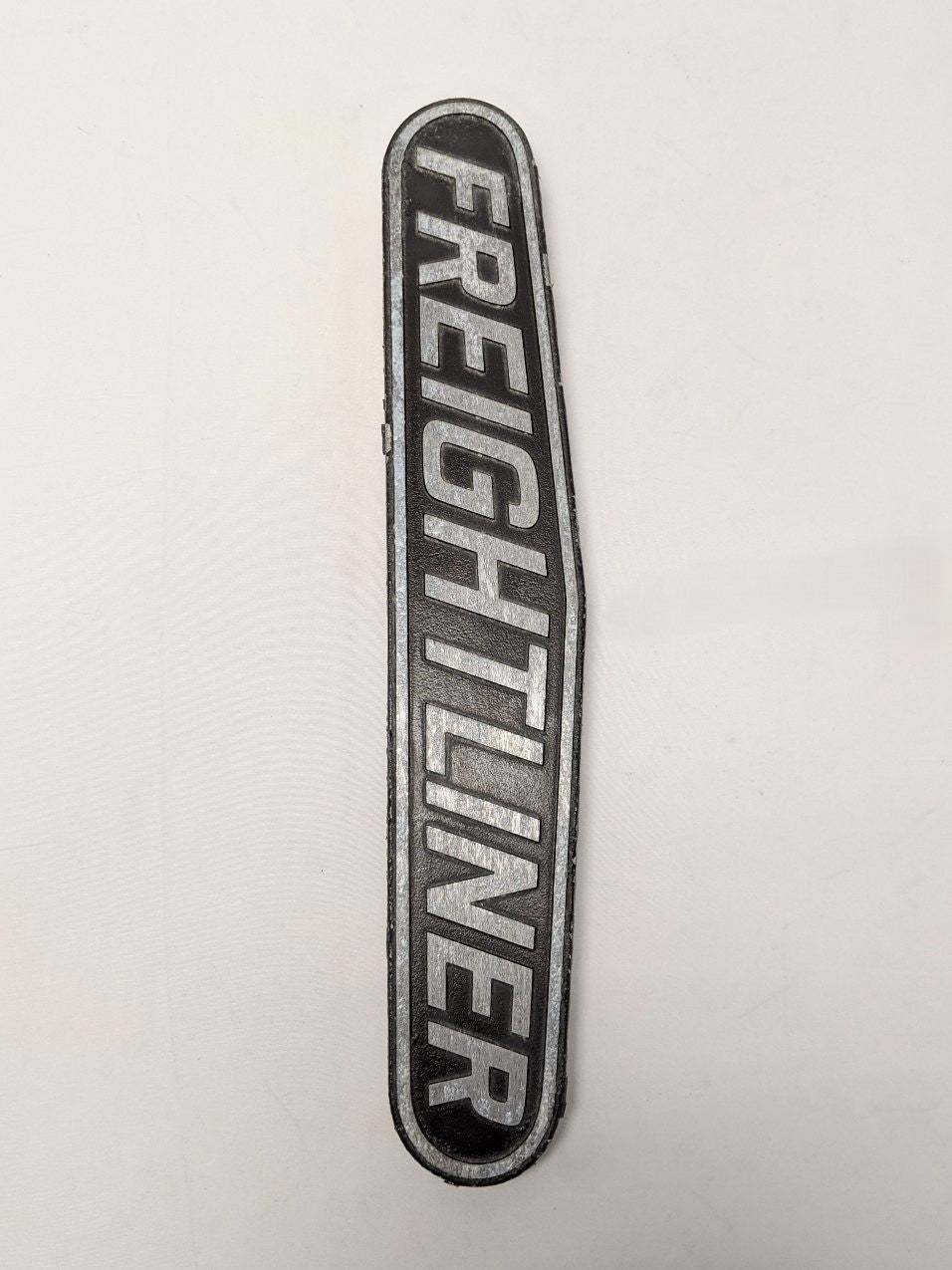 Used Vintage Metal Freightliner Truck Trim Emblem Nameplate - P/N  6815840125