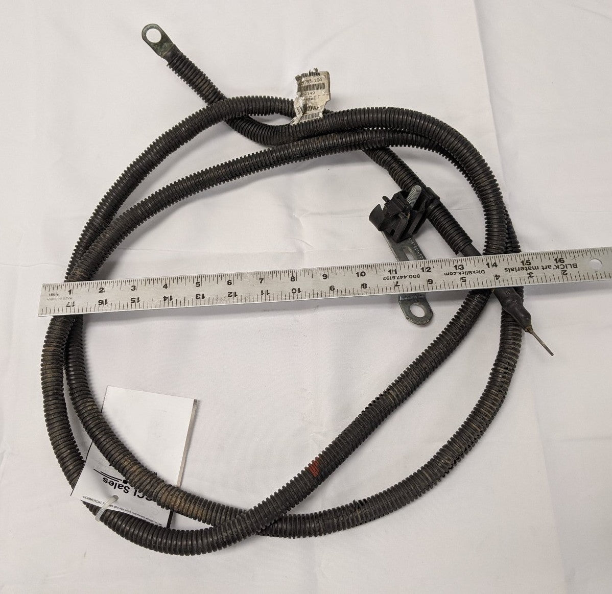 Used Freightliner Alternator To Ground Negative Battery Cable- P/N A06-25795-104