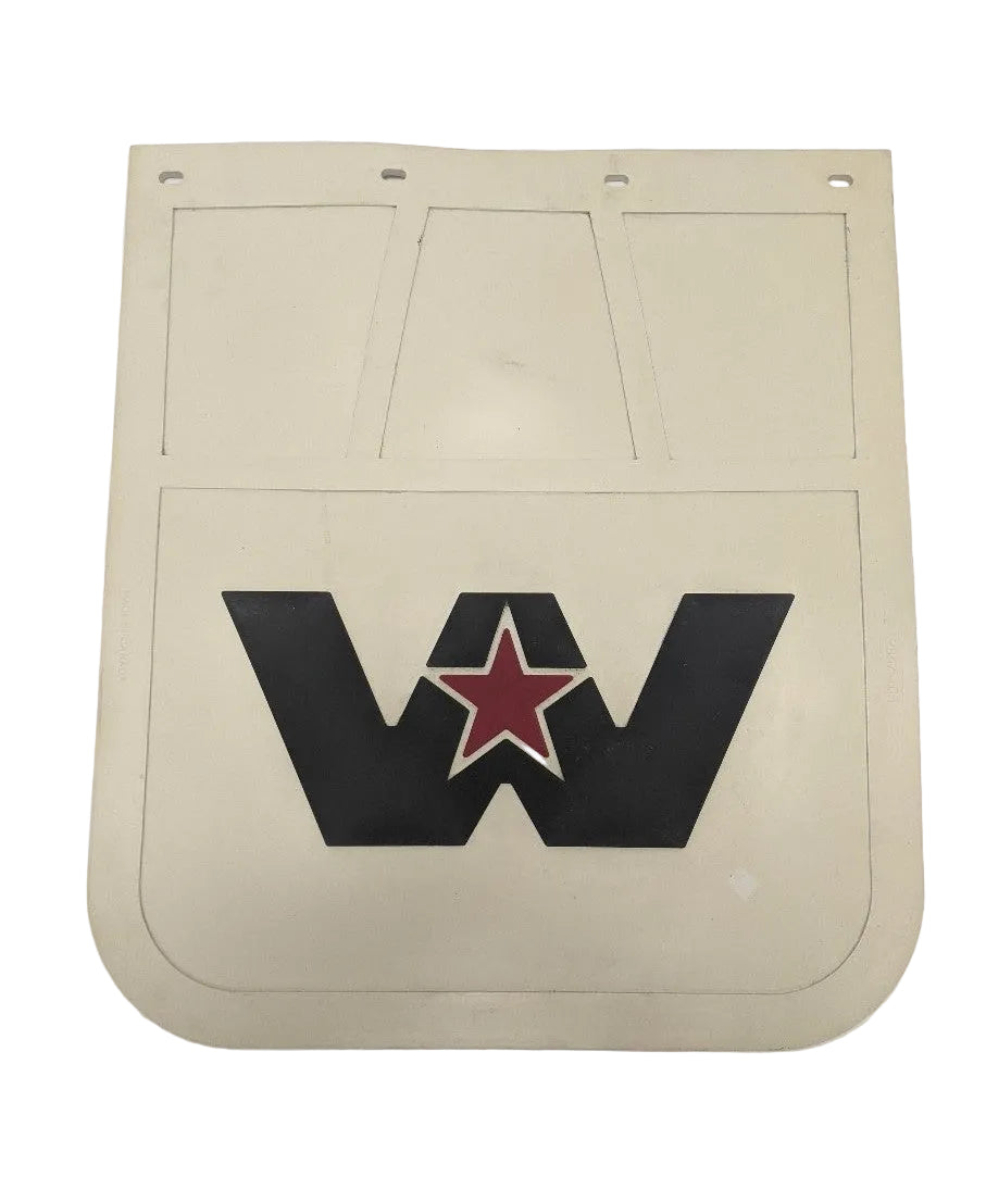 Western Star 27" LH/RH White Mud Flap | 22-69557-103