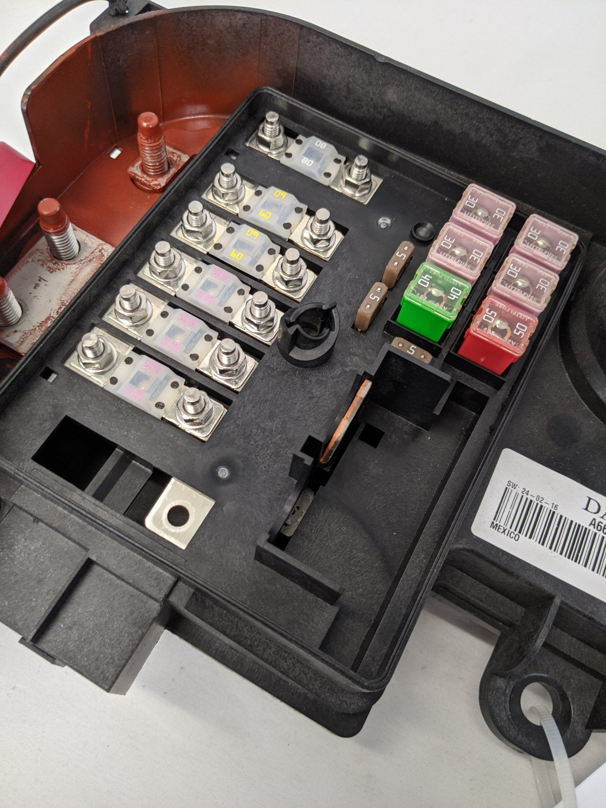 Damaged FTL APS3 XMC W/Center Battery Cable Access Module - P/N  A66-11731-001 (10174383817020)