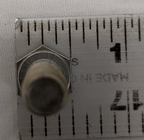 5/16"-18 x 1" Stainless Steel Hex Bolts - 18-8 (304), Fully Threaded, Lot of 50