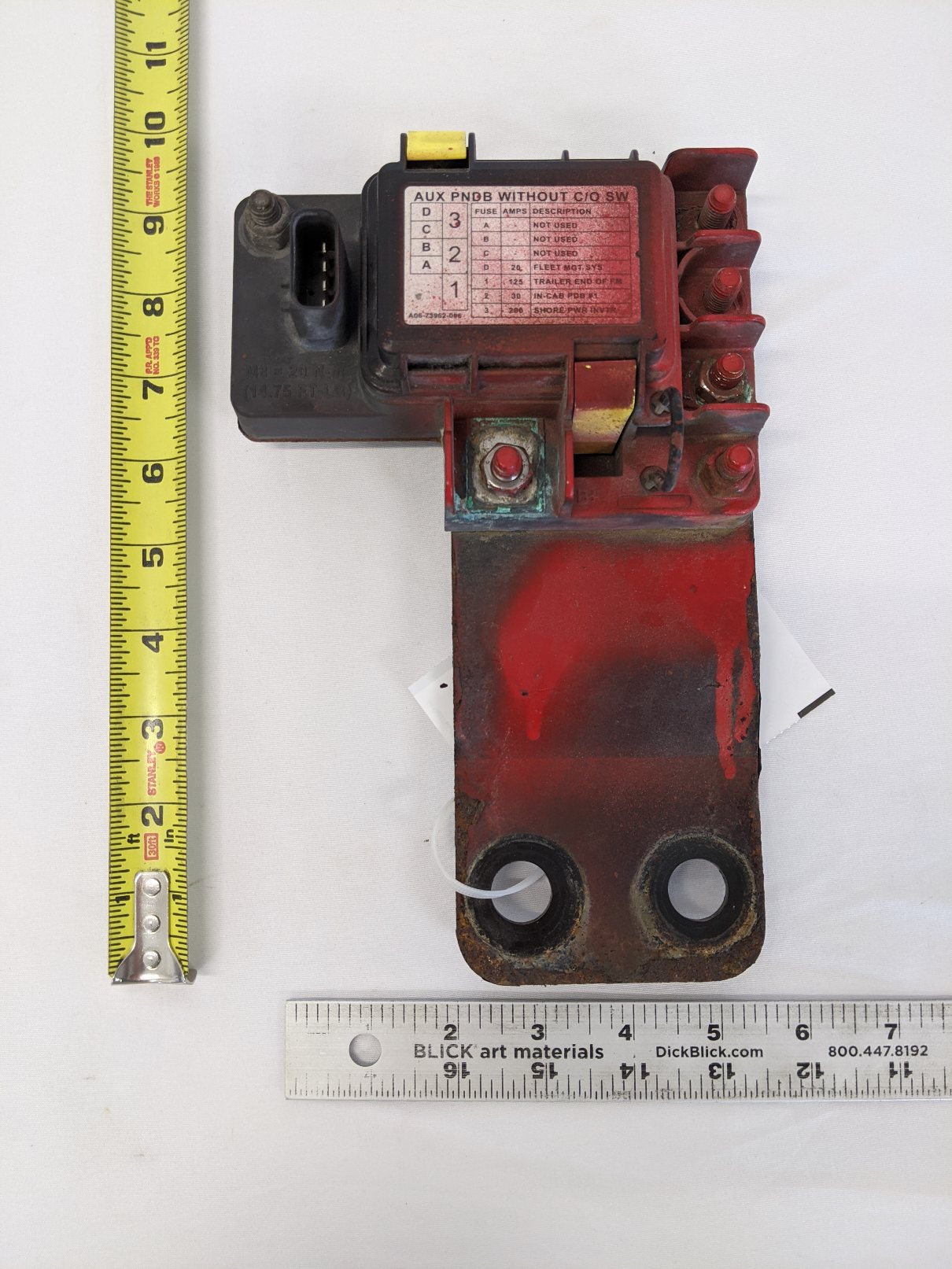 Used Littelfuse Aux PNDB Junction Box w/ Bracket - P/N A06-73962-006