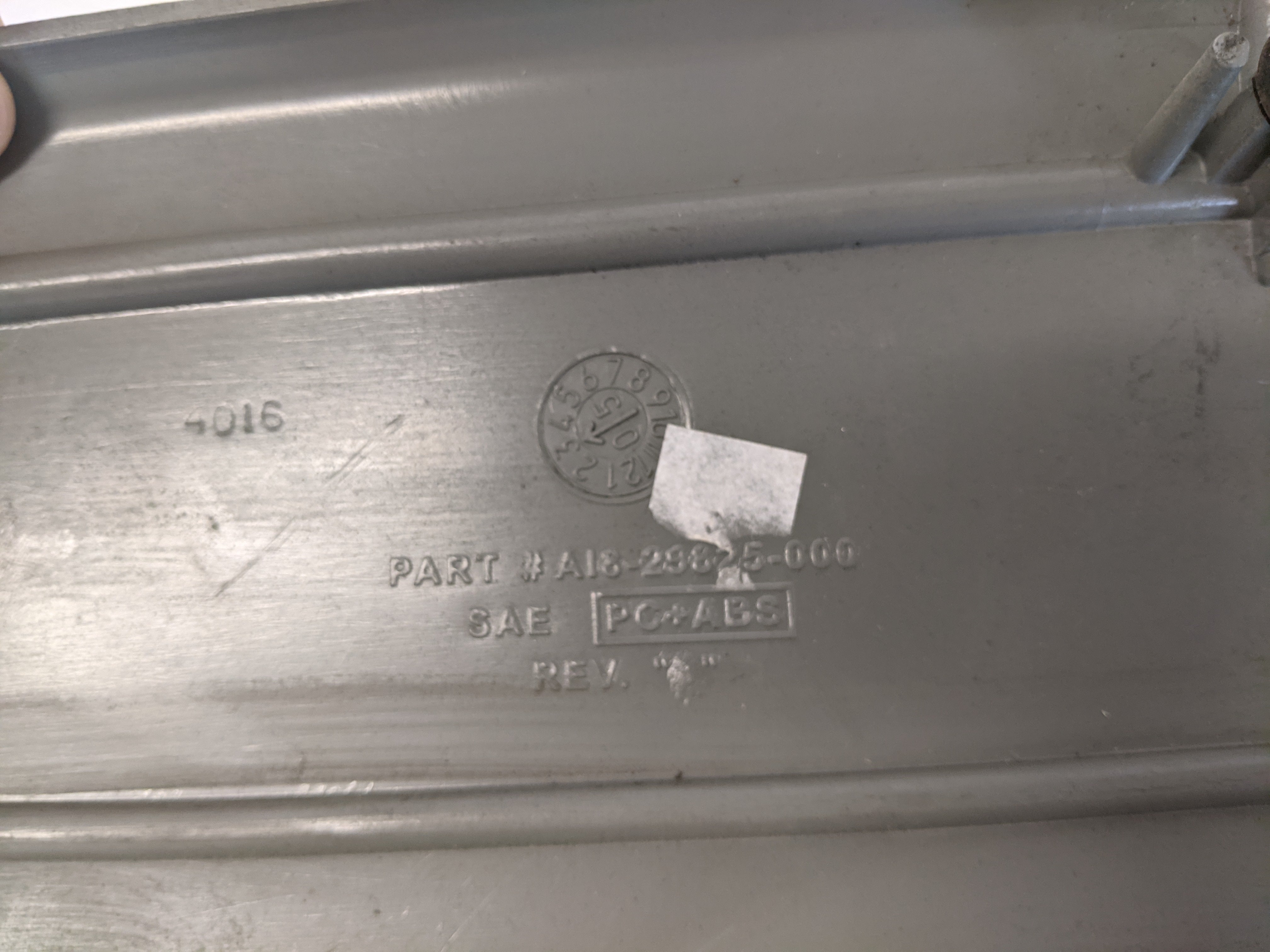 Used Freightliner Columbia RH Upper Dash Panel Cover - P/N A18-29825-000 (10098424643900)