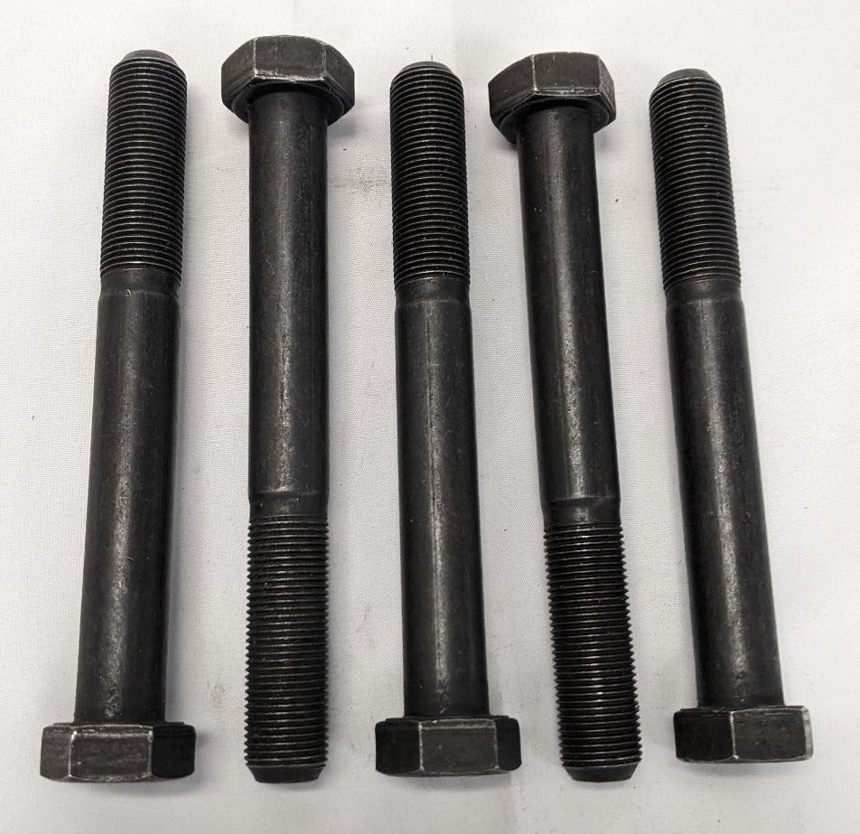 *Lot of 5* New M18-1.5mm x 150mm Partially Threaded Grade 10.9 Steel Hex Bolts
