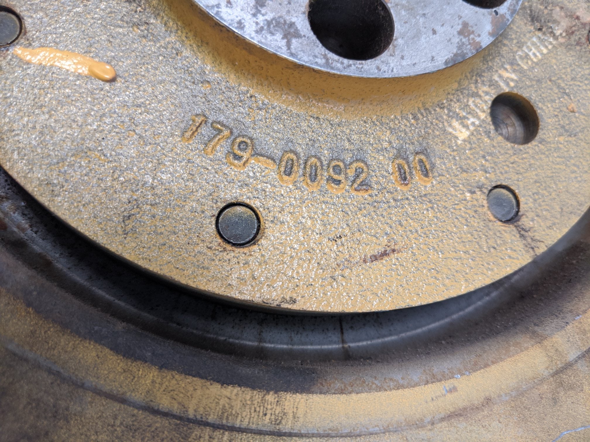 Caterpillar Crankshaft Vibration Damper Harmonic Balancer - 1678125