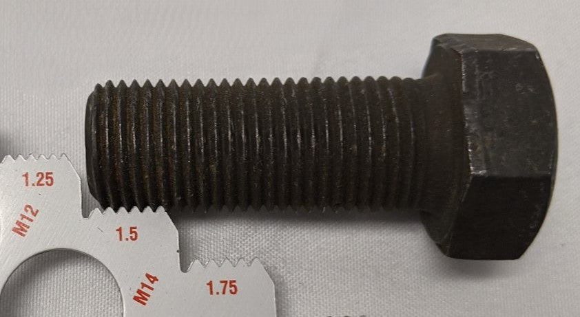 *Lot of 25* New M16-1.5mm x 40mm Fully Threaded Grade 10.9 Steel Hex Bolts