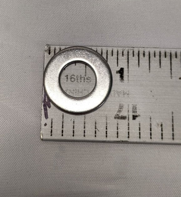 3/8" Stainless Steel Washers Zinc 13/16" OD Lot/200
