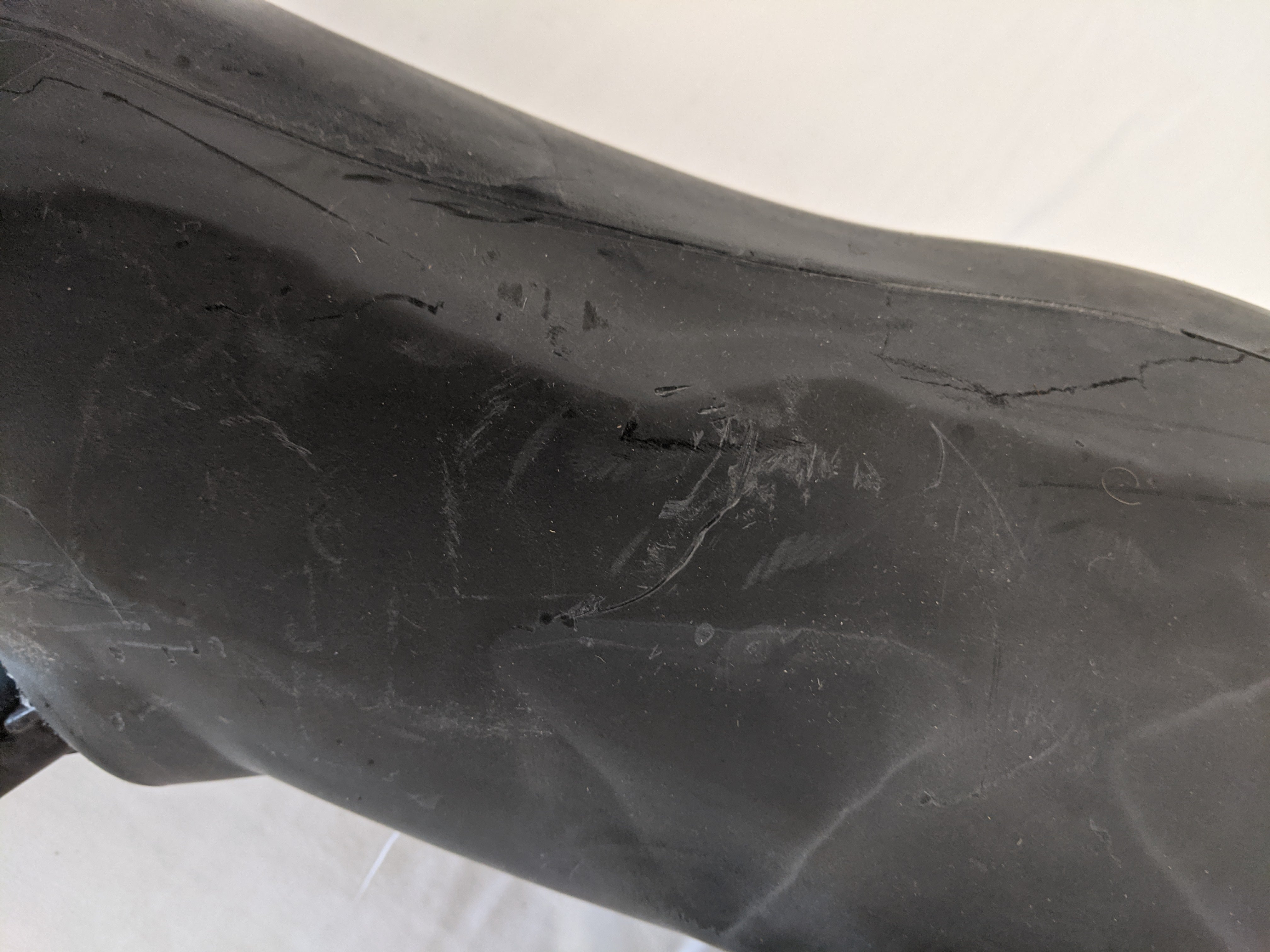 Used Freightliner Detroit DD13 12L HDEP Molded Air Intake Pipe -P/N 03-37738-000 (10016854507836)