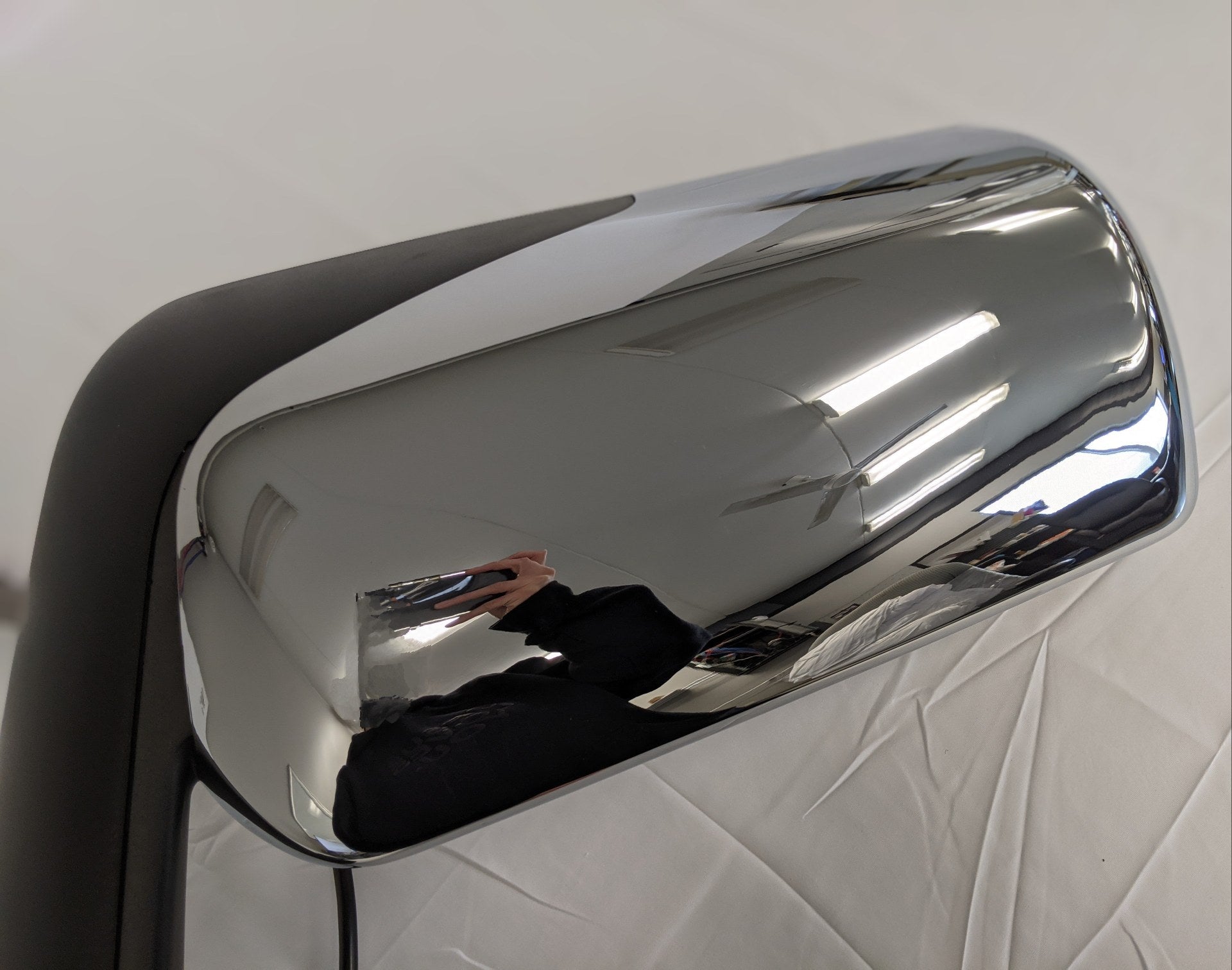 New Automann Freightliner Cascadia P4 RH Heated Chrome Mirror - P/N 563.46104C (9975134257468)