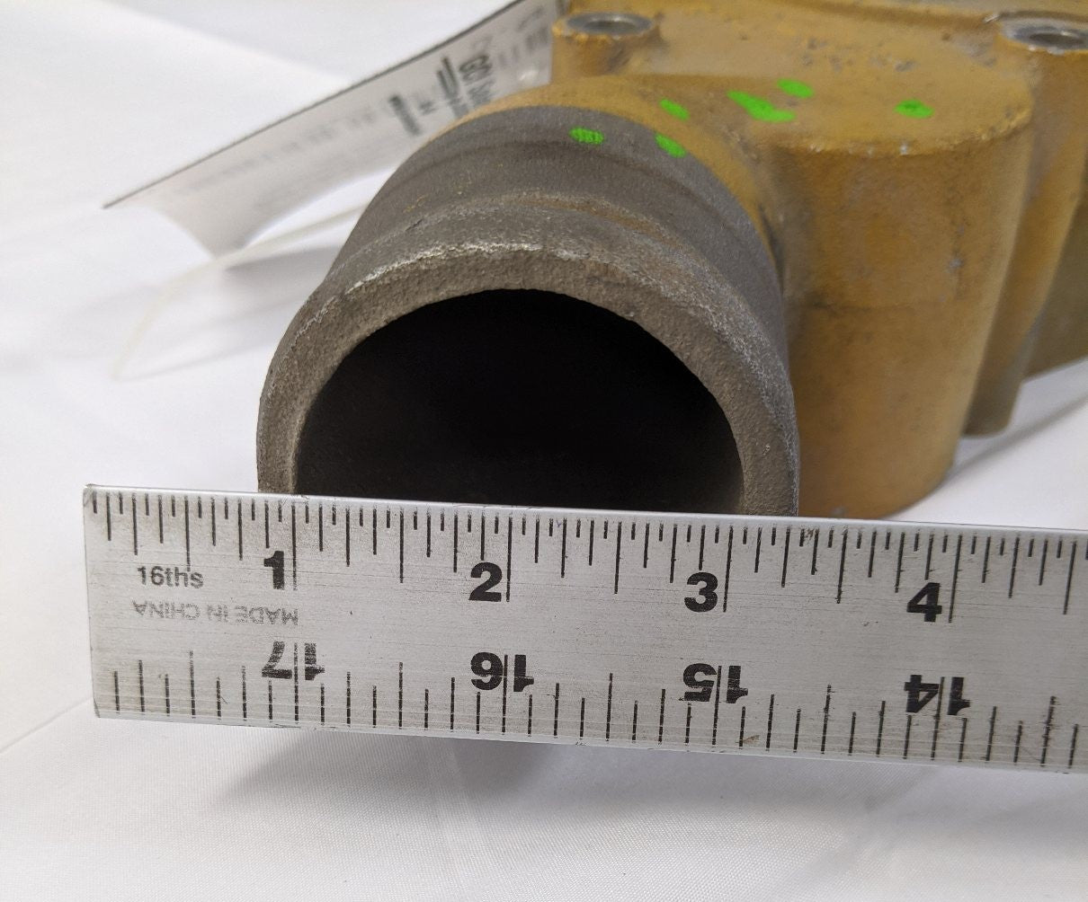 Used Caterpillar C13 Engine Thermostat Housing - P/N 238-6724-02