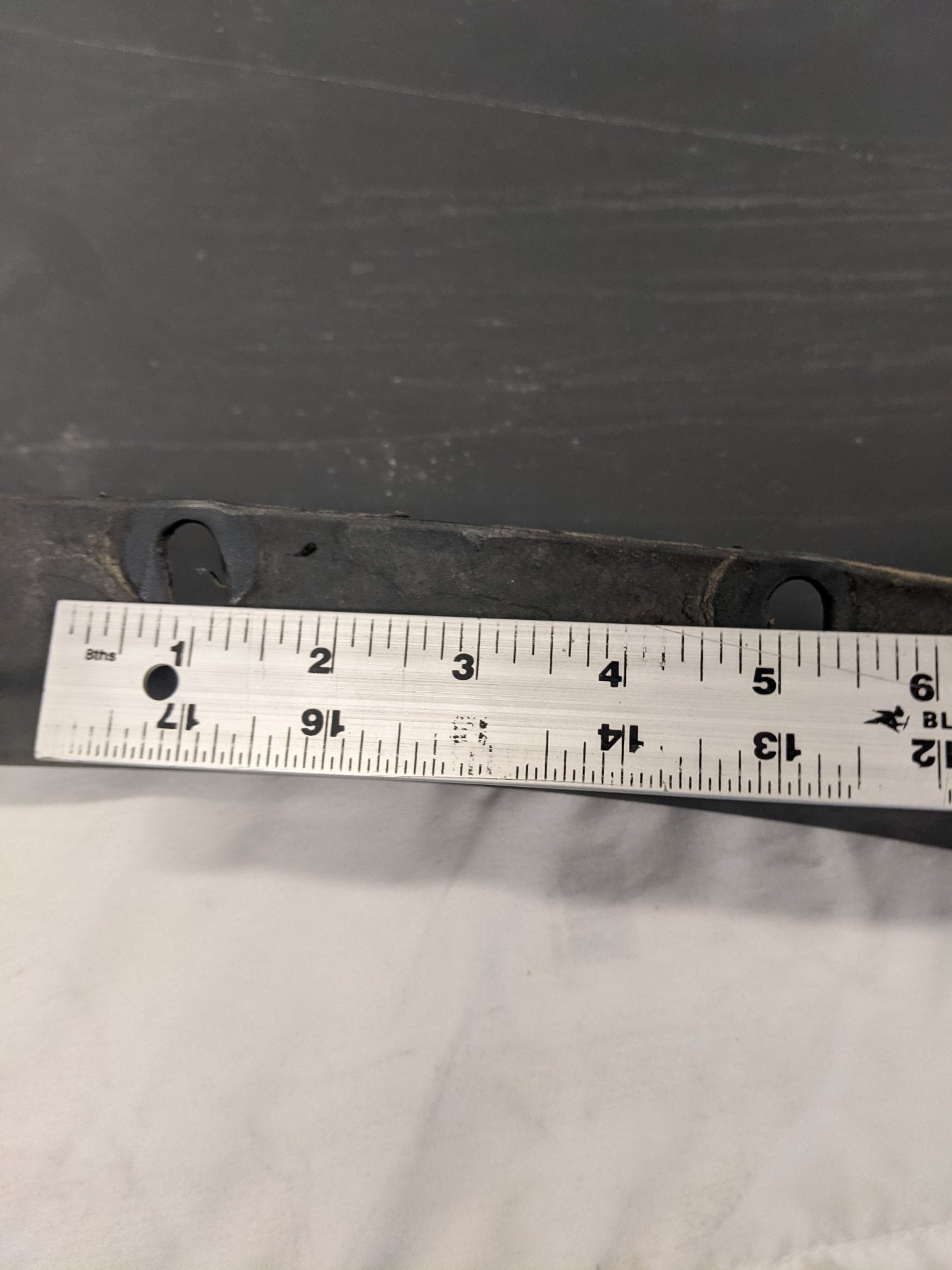 21-27300-005 - Freightliner Right Hand Gray Bumper End - Used