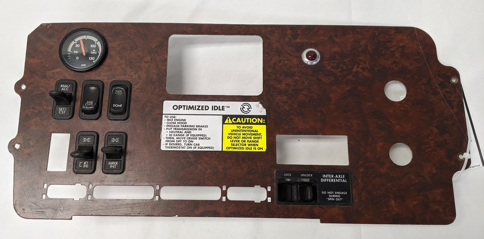 Used Freightliner Columbia Center Instrument Dash Panel- P/N 22-45867-000