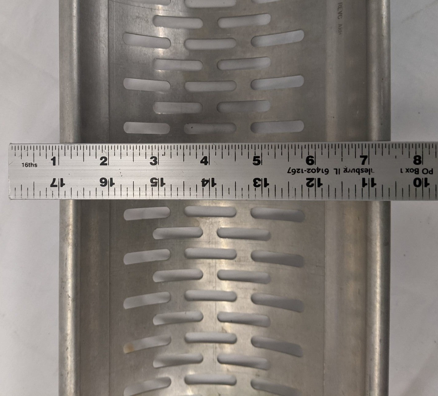 Used Freightliner 4 IN X 52 IN Vertical Exhaust Stack Shield- P/N 04-20538-000