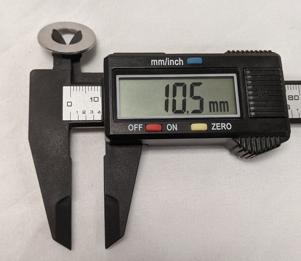 3/8" Zinc Plated Steel Flat Washers - Lot of 200 - 3/4" OD Corrosion Resistant