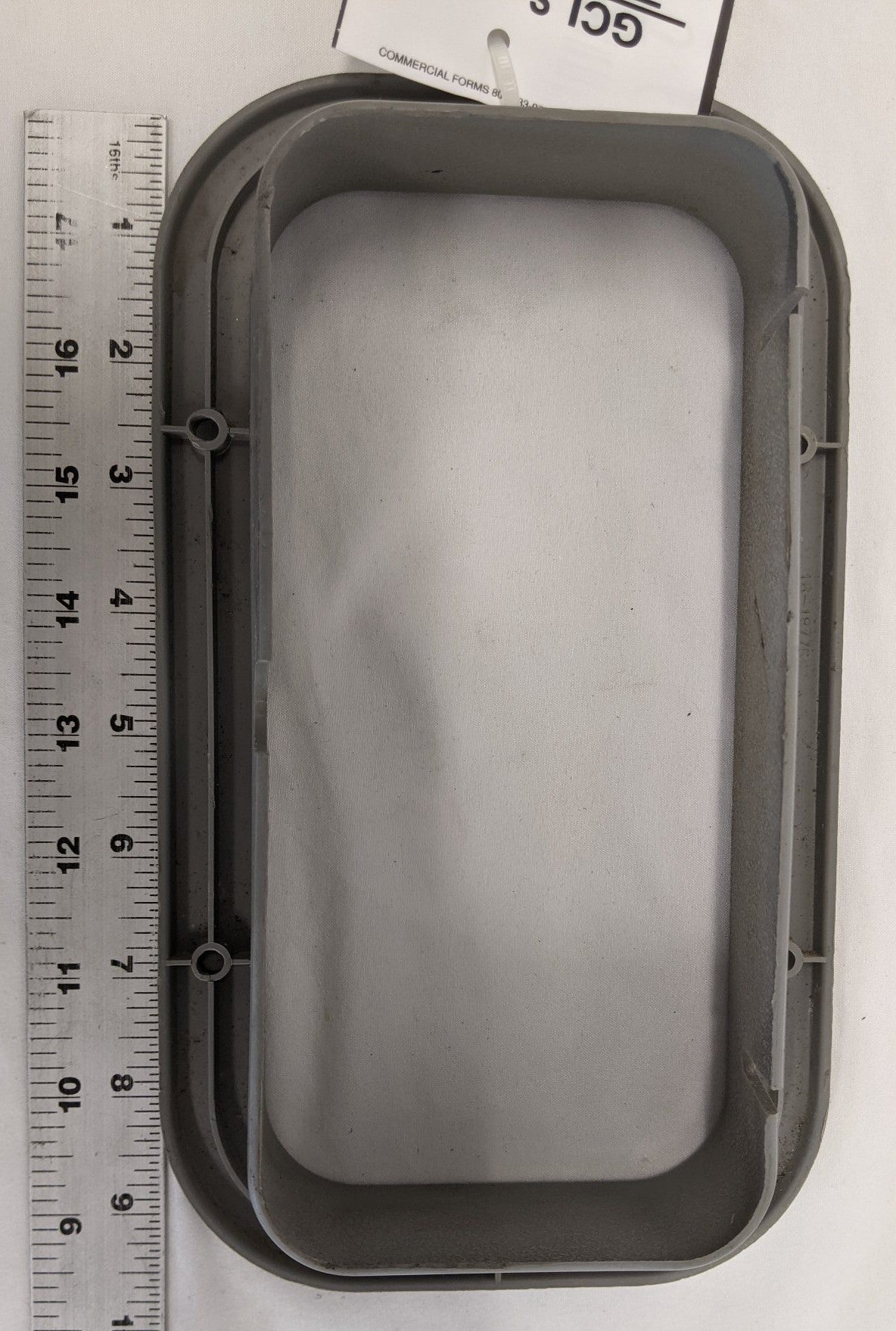Used Freightliner Gray Standard Air Vent Trim Ring - P/N 18-18775-000 (10175153340732)