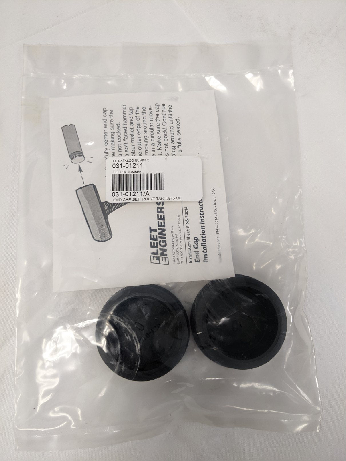 *Lot of 2* New Fleet Engineers Offset Rear Fender Mount Brackets - P/N 031-00883
