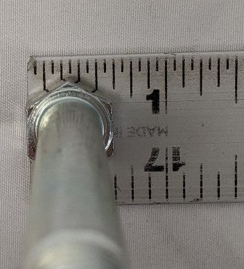 7/16"-14 x 4 1/4" Grade 5 Hex Bolts - Zinc Plated, Partly Threaded, Lot of 25