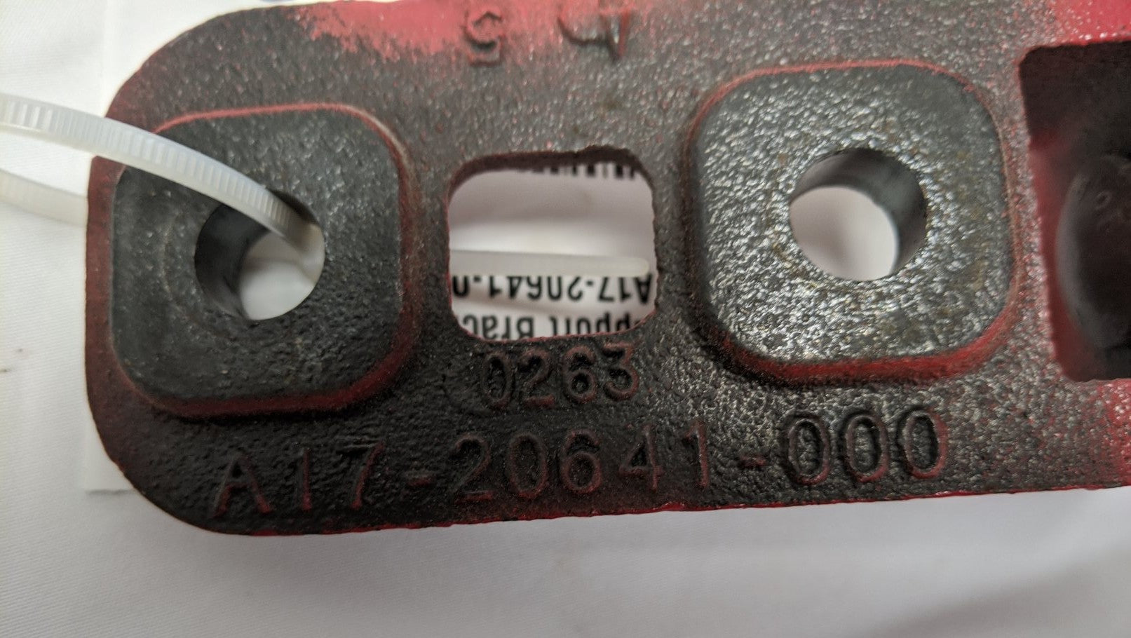 Used Freightliner Cascadia P4 Hood Support, Pivot Bracket -  P/N A17-20641-000