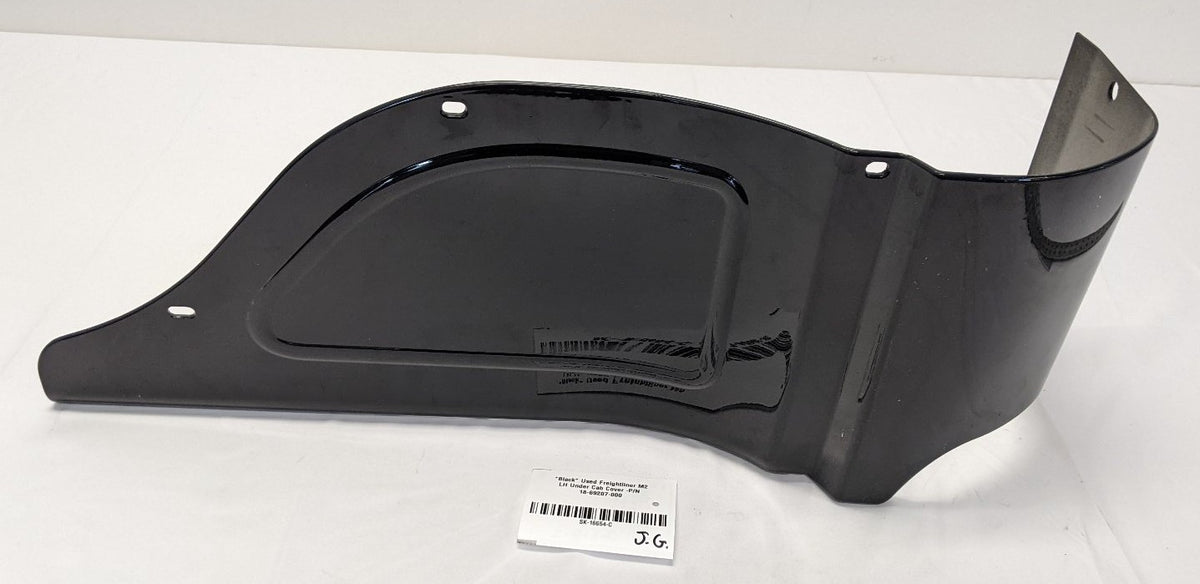 *Black* Used Freightliner M2 LH Under Cab Cover -P/N 18-69207-000