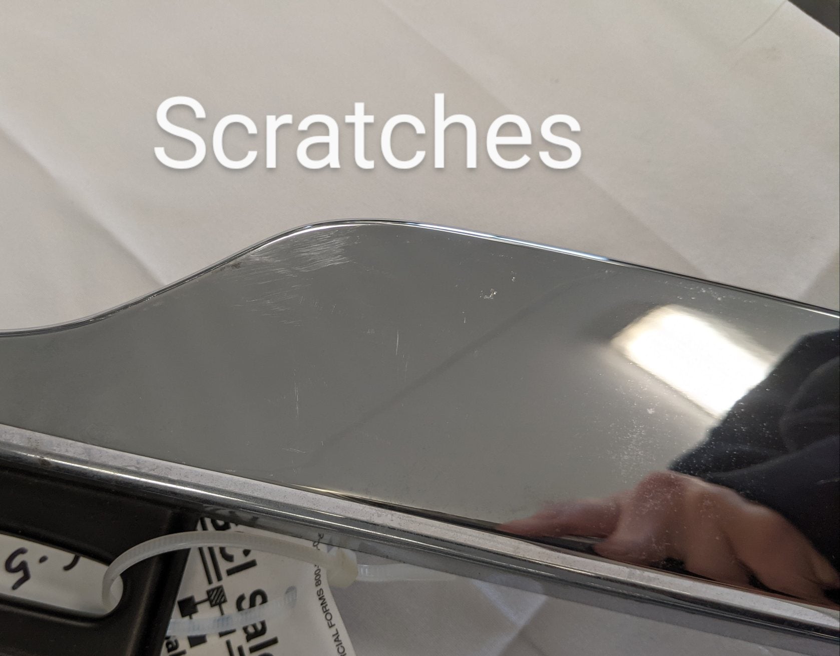 Damaged Freightliner OEM  M2 106 / 112 Chrome Plated Grille - P/N  17-14787-001 (6558257578070)