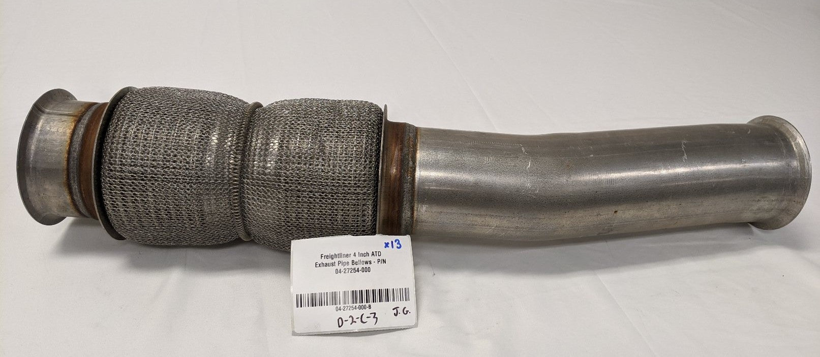 Freightliner 4 Inch ATD Exhaust Pipe Bellows - P/N 04-27254-000