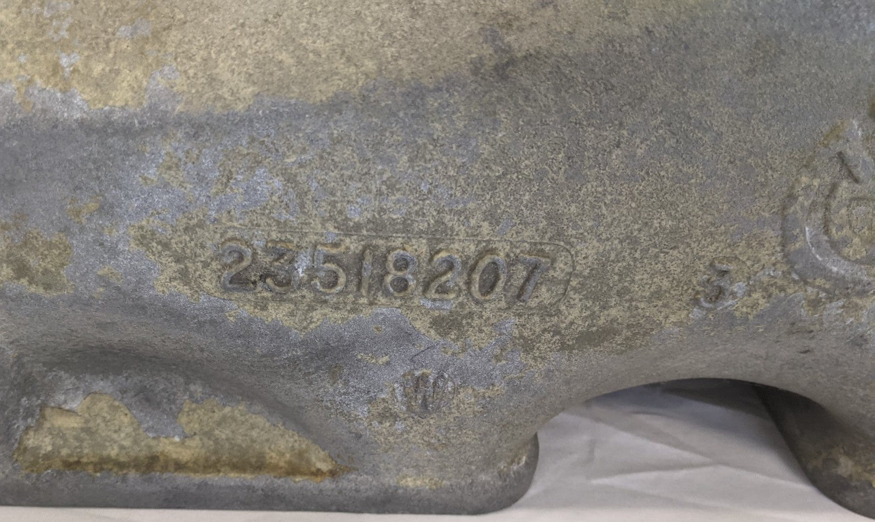 Used Detroit 60 Series Engine 45° Inlet Air Intake Manifold - P/N DDE 23518207