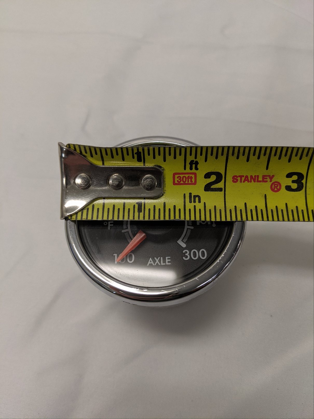 Western Star Front Axle Oil Temp Gauge (A22-73647-107) - Damaged