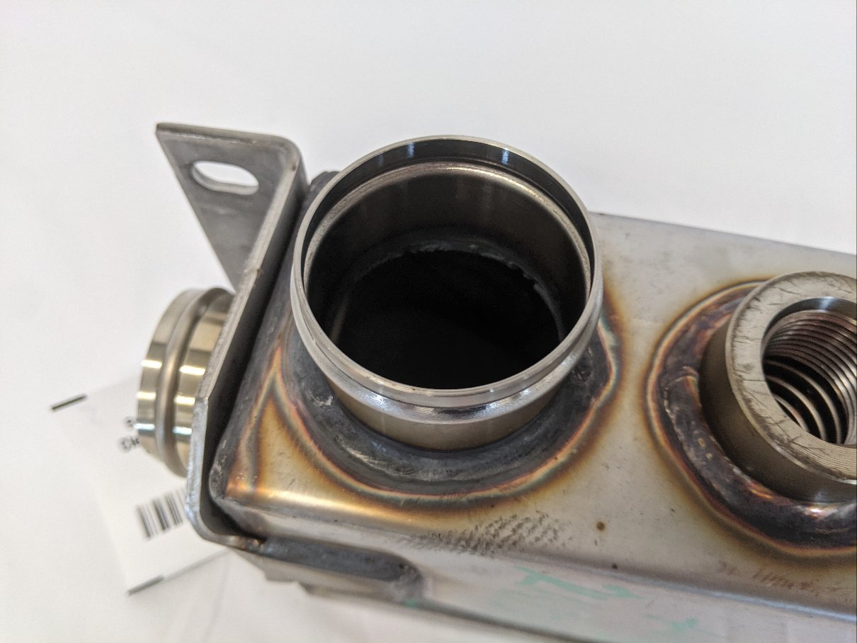 Freightliner 14 PLT, MBE, Clear Transmission Oil Tank - P/N TDC 13176 (10159422013756)