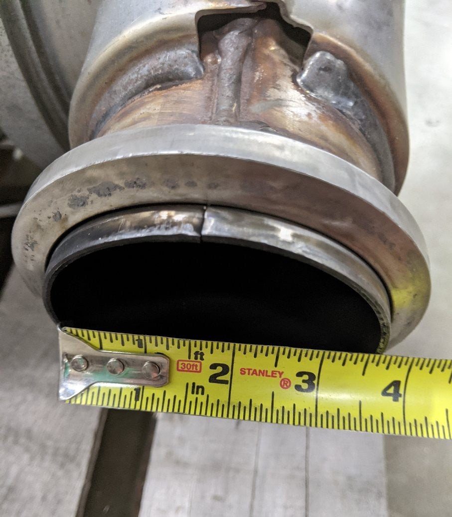 Used OEM Cummins DPF Inlet Catalyst Only - P/N 4394862