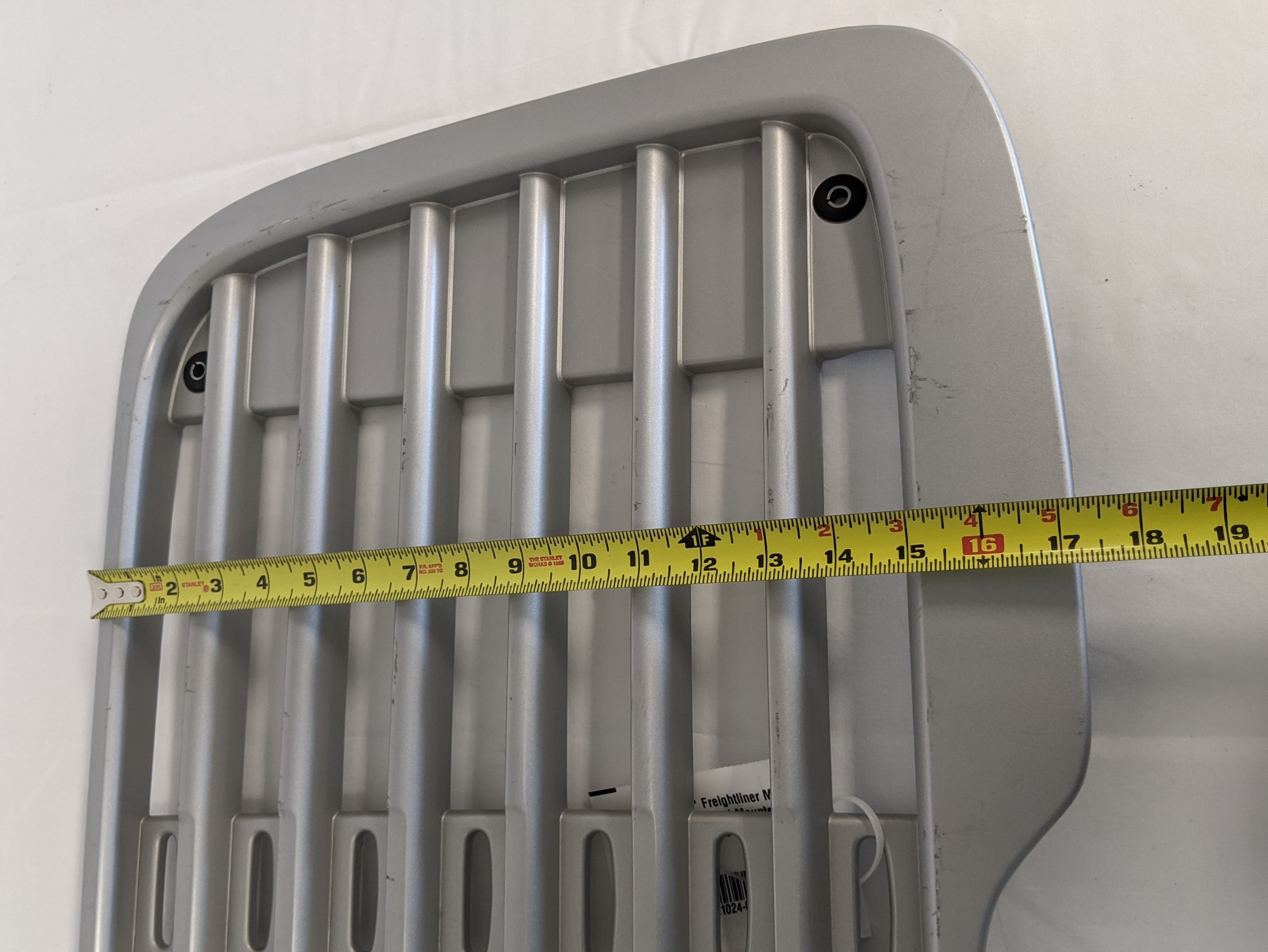 *Blemished* Freightliner M2 Argent Silver Hood Mounted Grille -P/N A17-21024-000 (6720366772310)
