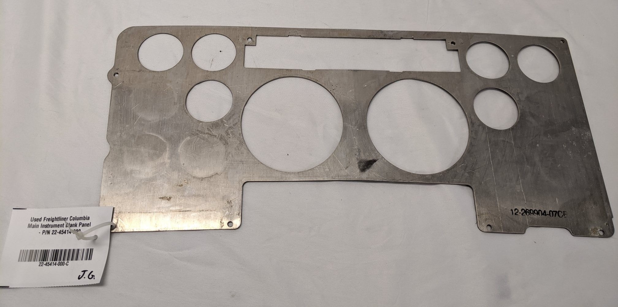 22-45414-000 - Freightliner Columbia Blank Main Instrument Panel