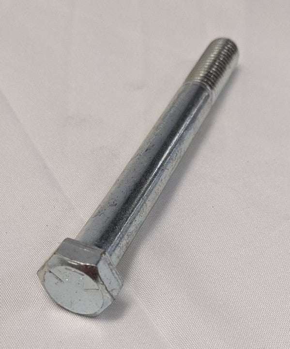 7/16"-14 x 4 1/4" Grade 5 Hex Bolts - Zinc Plated, Partly Threaded, Lot of 25