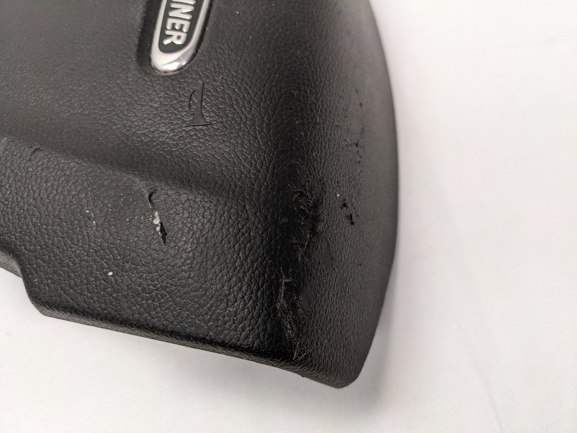 Freightliner Center Steering Wheel Cover -Dk. Gray -P/N 14-19562-000