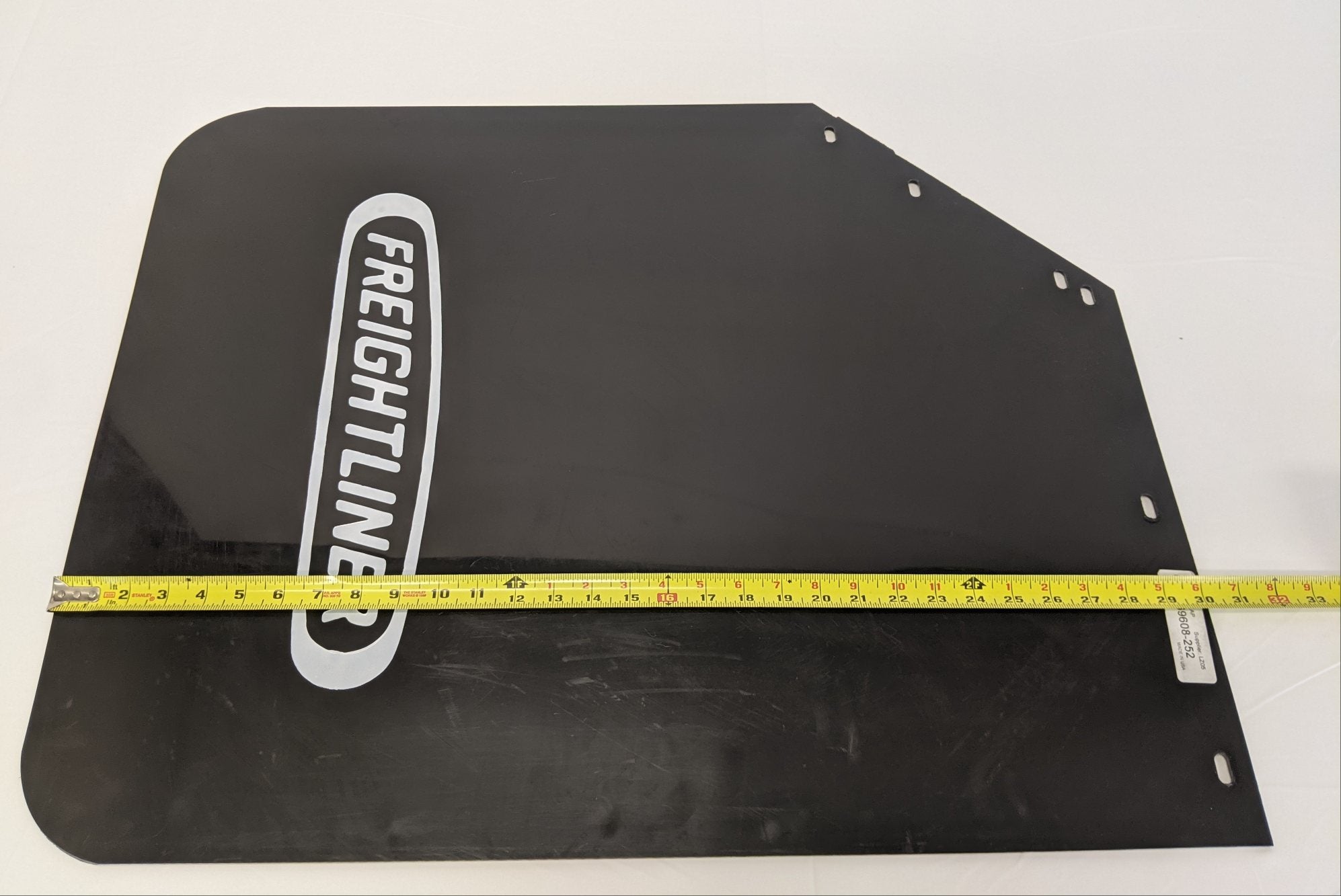 ブリストル Set Of 2* FTL RH & LH Rear Black Mud Flaps w/ Logos - P/N 22-69608-26