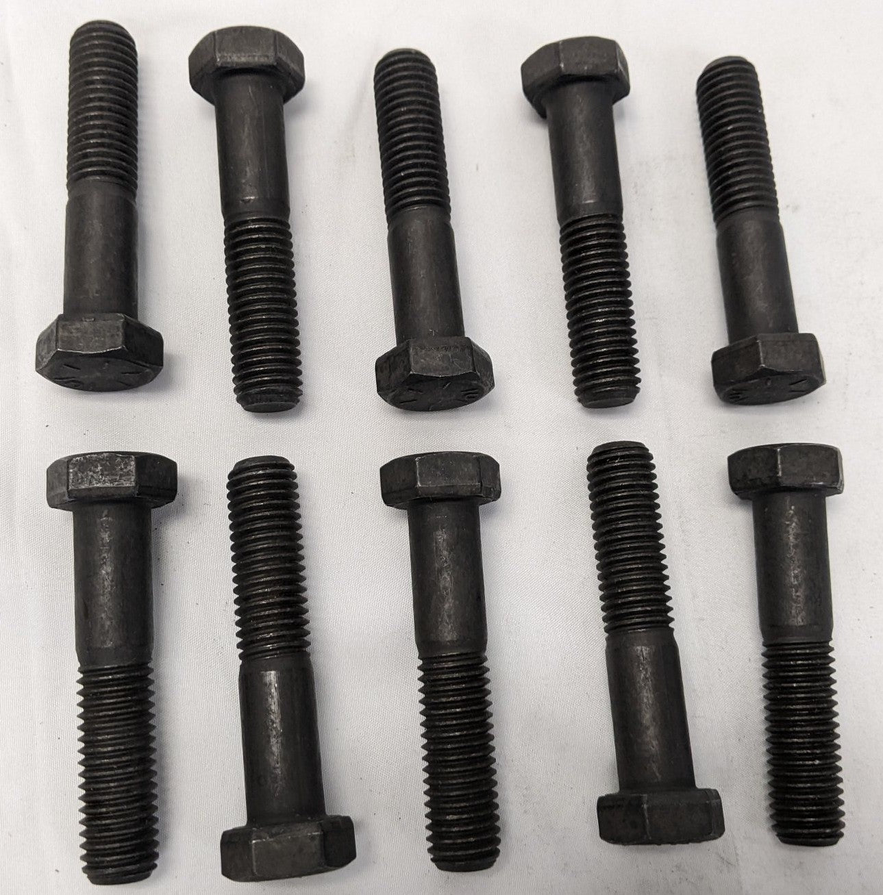 *Lot of 10* New 5/8"-11 x 3" Partly Threaded Coarse Grade 8 Steel Hex Bolts