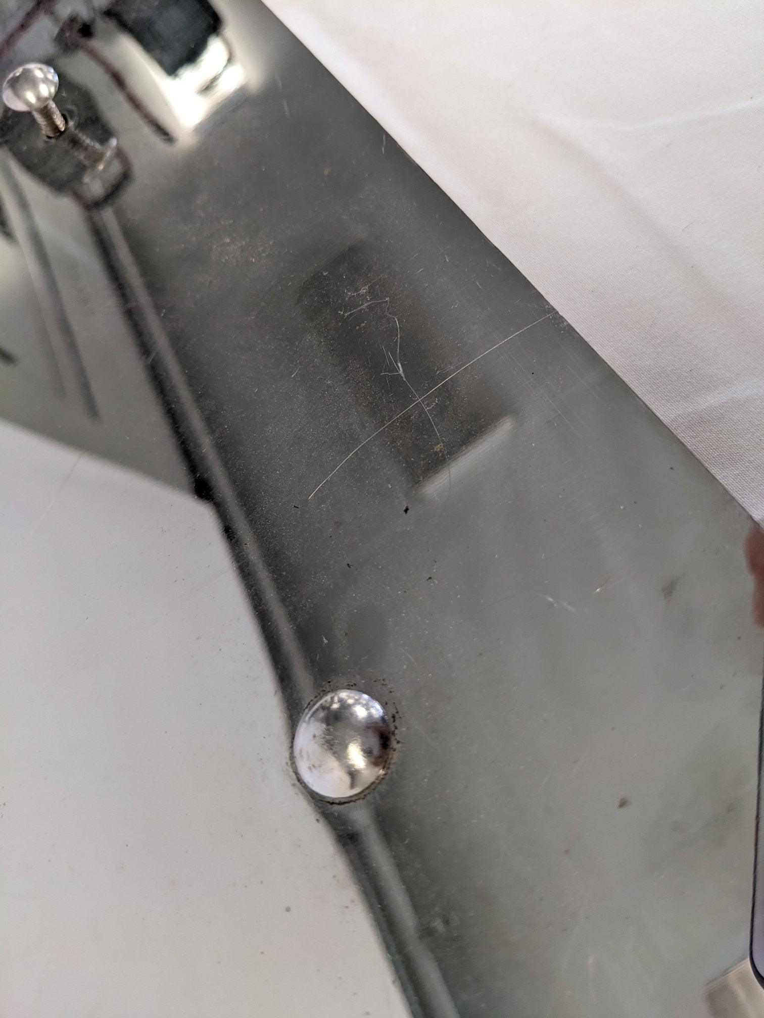 Used Freightliner FLD Classic 132 XL RH Rear SST Trim Panel - P/N 17-12592-003 (10089926983996)