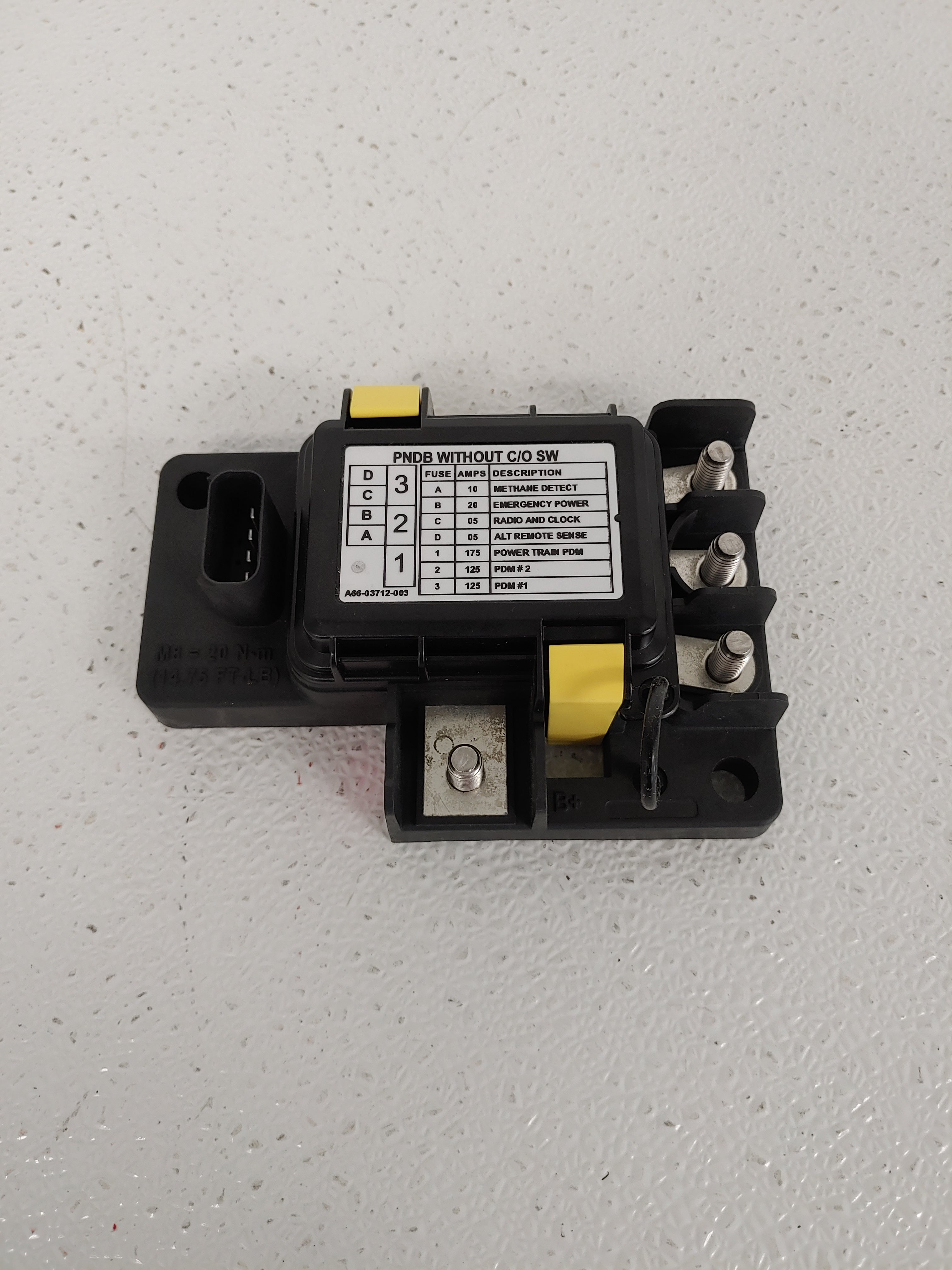 Littelfuse Powernet Distribution Box Without Cutoff Switch - P/N: A66-03712-003 (8756141031740)