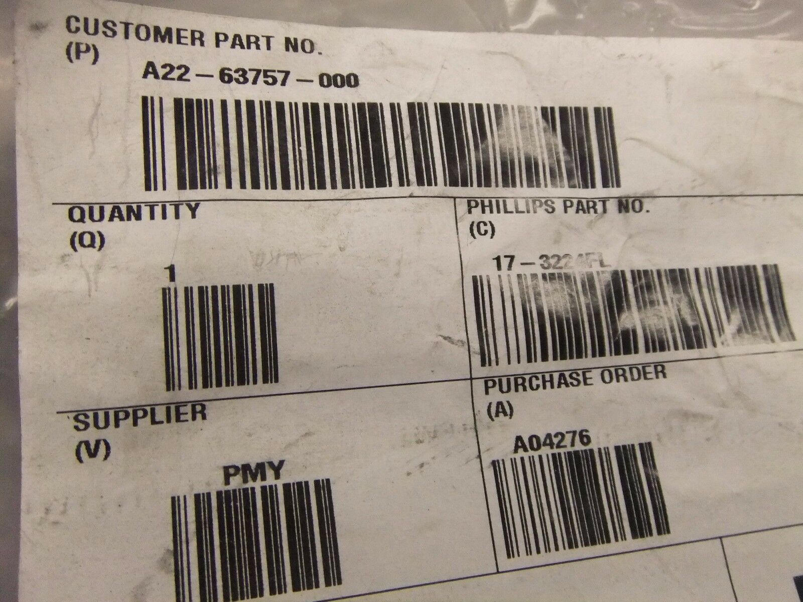 Phillips 37.5" Trailer Air Line Slide Bar Hanger Bracket ONLY -P/N A22-63757-000