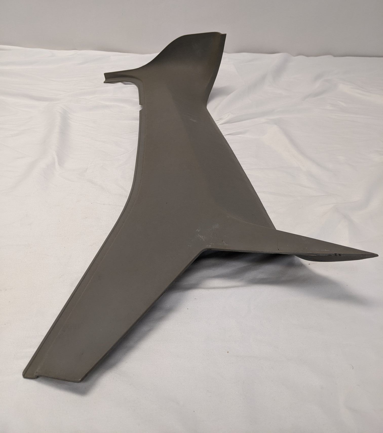 Damaged Freightliner Columbia LH Upper A-Pillar Cover Trim - P/N 18-29813-000