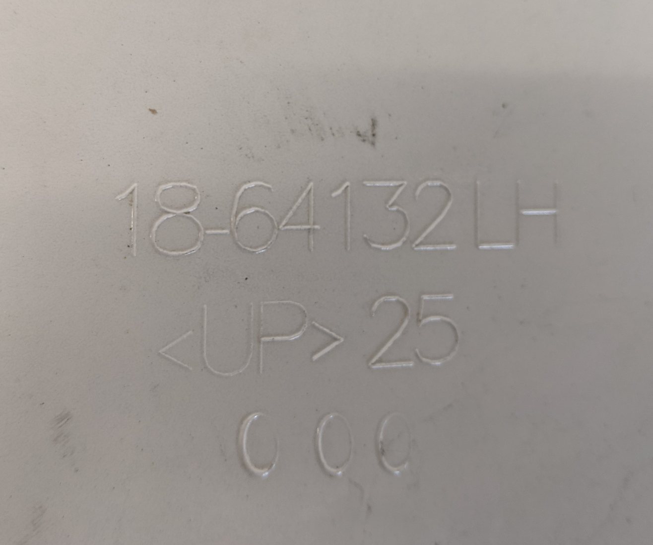 Damaged Freightliner M2 LH Under Cab Wheel Well Cover Cowl - P/N  18-69207-000 (6550766026838)