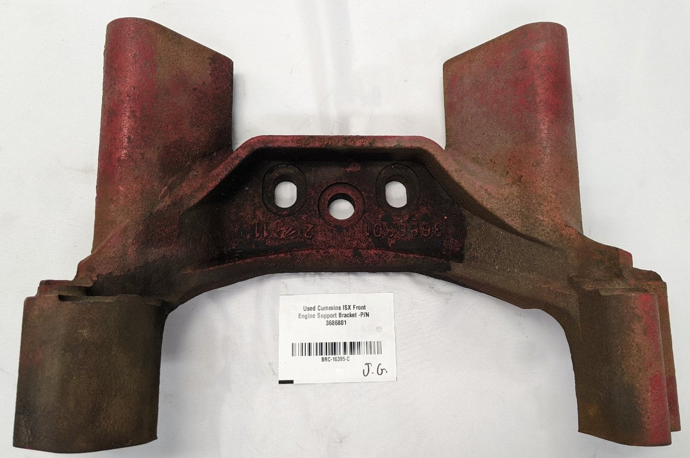 Used Cummins ISX15 Front Engine Support Bracket -P/N 3686801