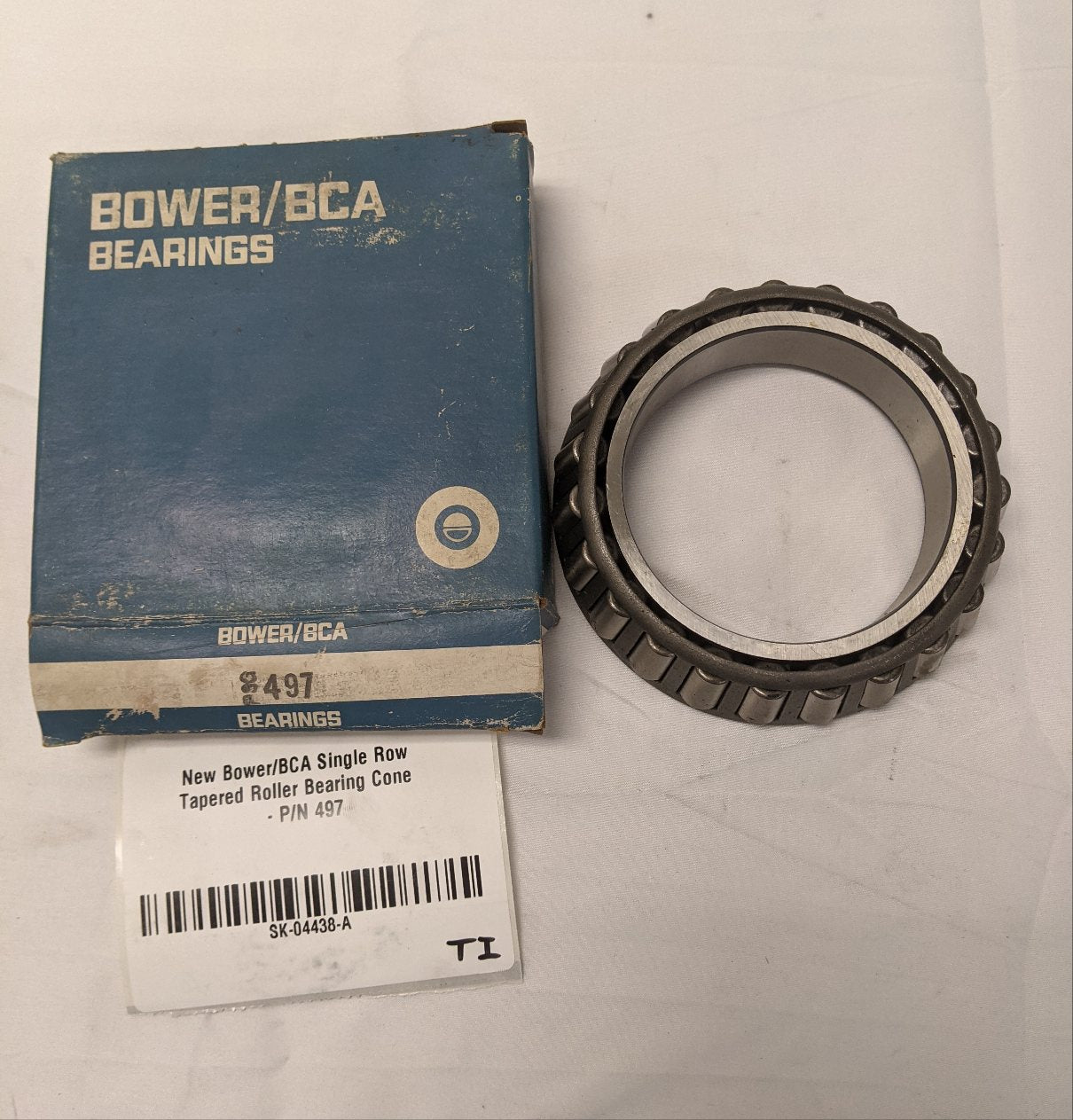 New Single Row Tapered Roller Bearing Cone - P/N 497