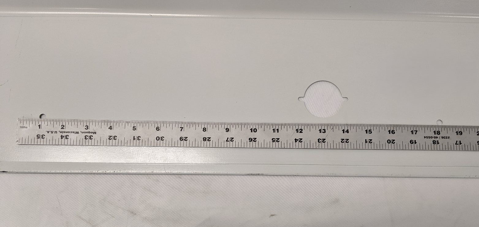 Western Star 4700 White LH Rear Skirt Panel - A18-65665-001