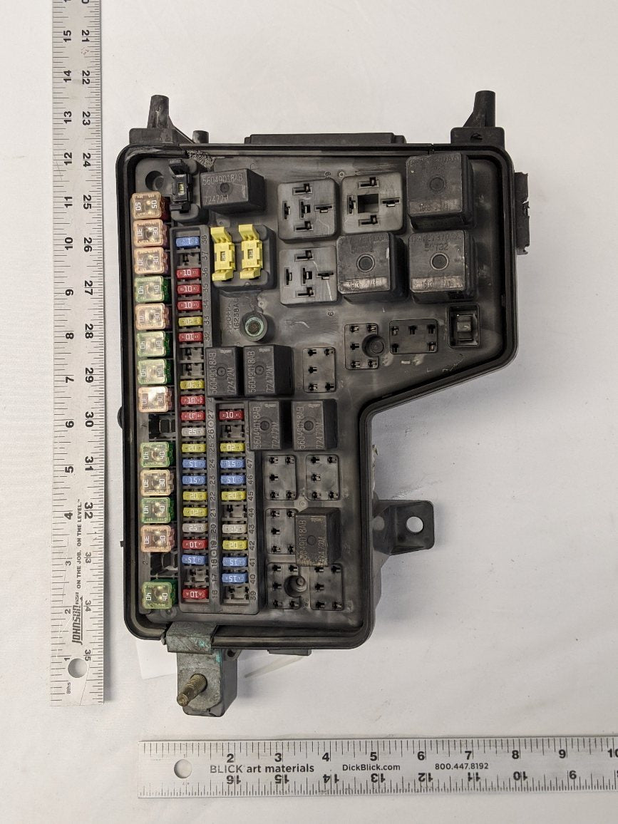 Damaged Dodge Ram 2500, 3500 TIPM Fuse Box Module - P/N 56045765AI