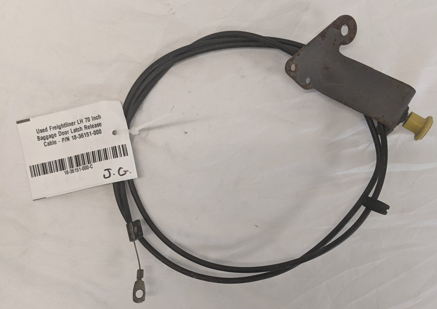 Freightliner LH 70" Baggage Door Latch Release Cable - 18-36151-000