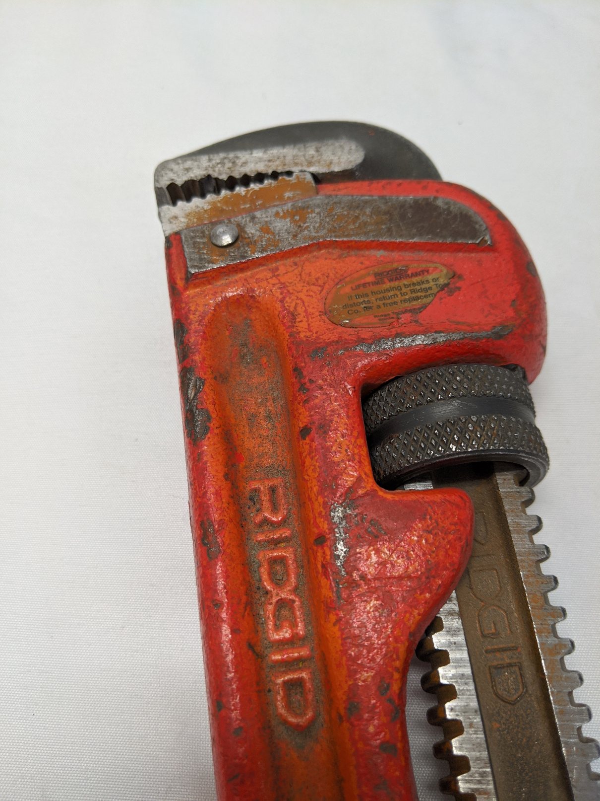 *Lot Of 2* Used Ridgid 12", 14" Steel Straight Pipe Wrenches